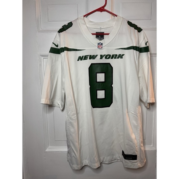 Nike Other - New Men's New York Jets Aaron Rodgers White Nike Game Jersey Size XL Retail $130